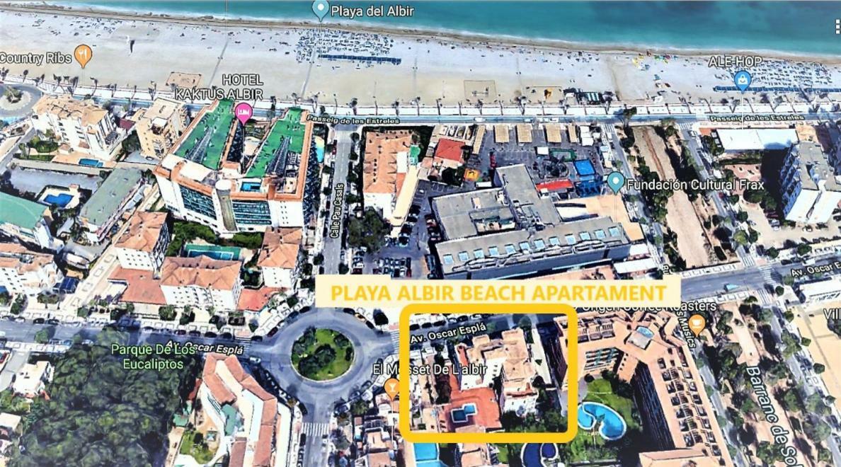 Playa Albir Beach Apartament El Albir Eksteriør billede